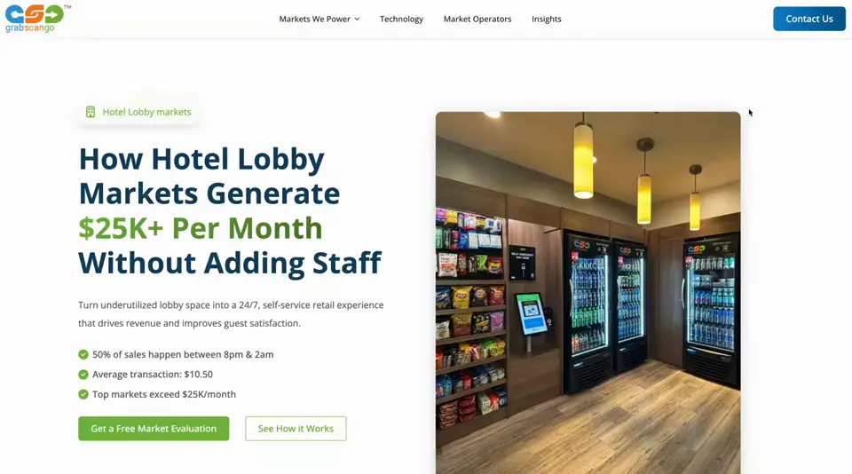 GrabScanGo website preview